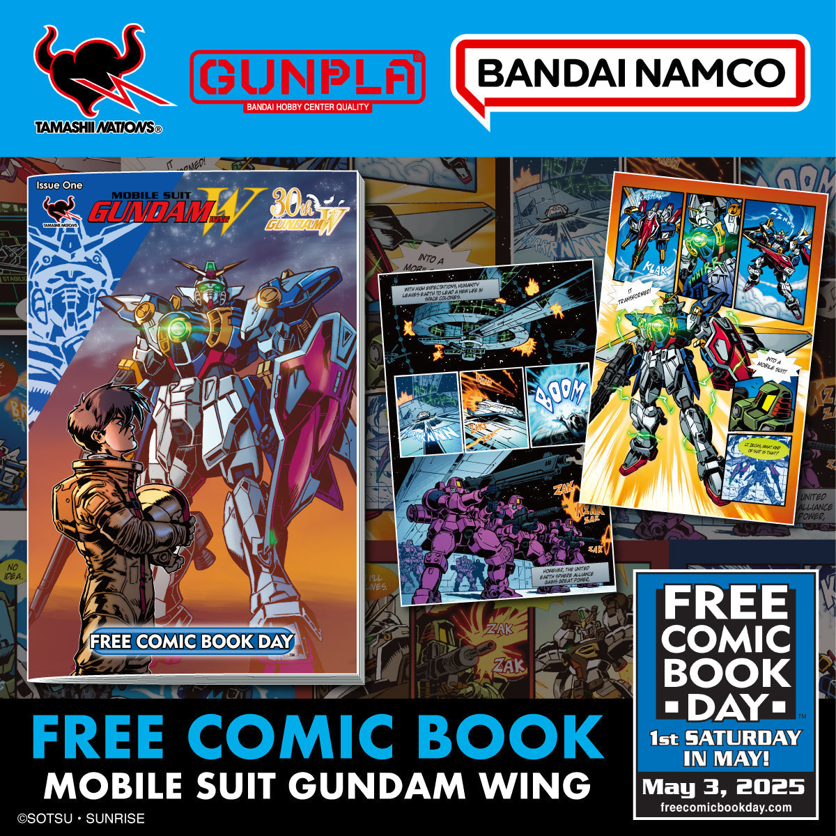 Evento Speciale: Free Comic Book Day con Gundam