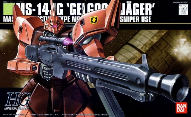 GUNDAM - HGUC 1/144 MS-14JG Gelgoog Jager - Model Kit