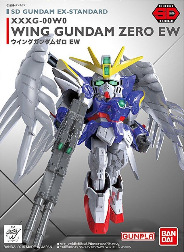 GUNDAM - SD Gundam EX-Standard 004 Wing Gundam Zero (EW) - Model Kit