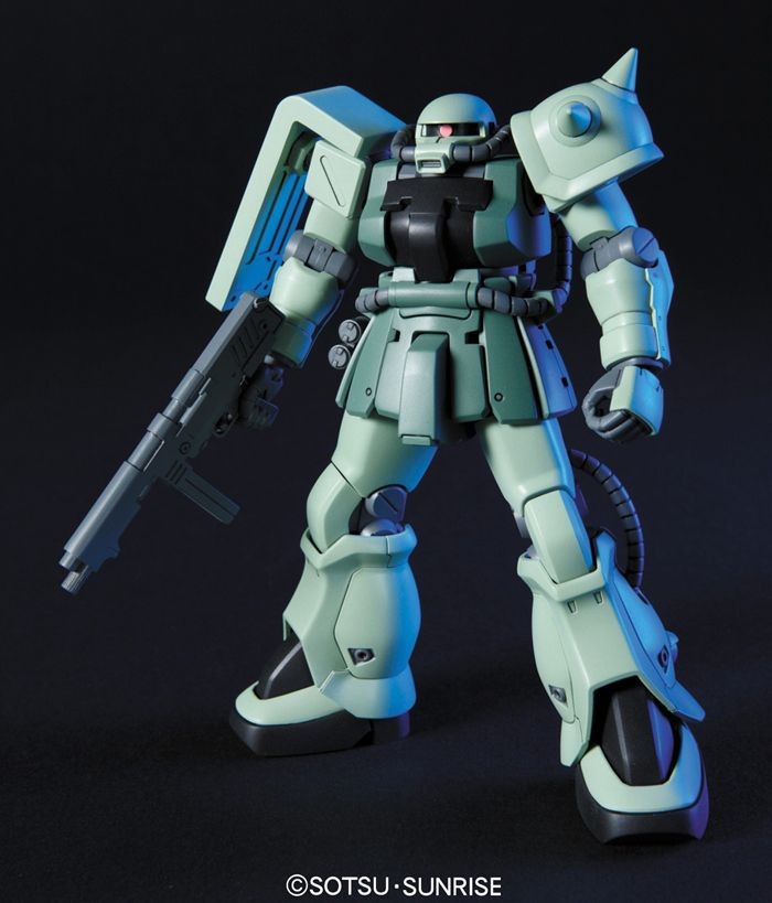 GUNDAM - HGUC 1/144 MS-06F-2 Zaku IIF2 Zeon M.P.M.S - Model Kit