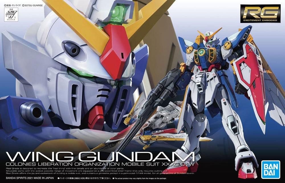 GUNDAM - RG 1/144 Wing Gundam - Model Kit