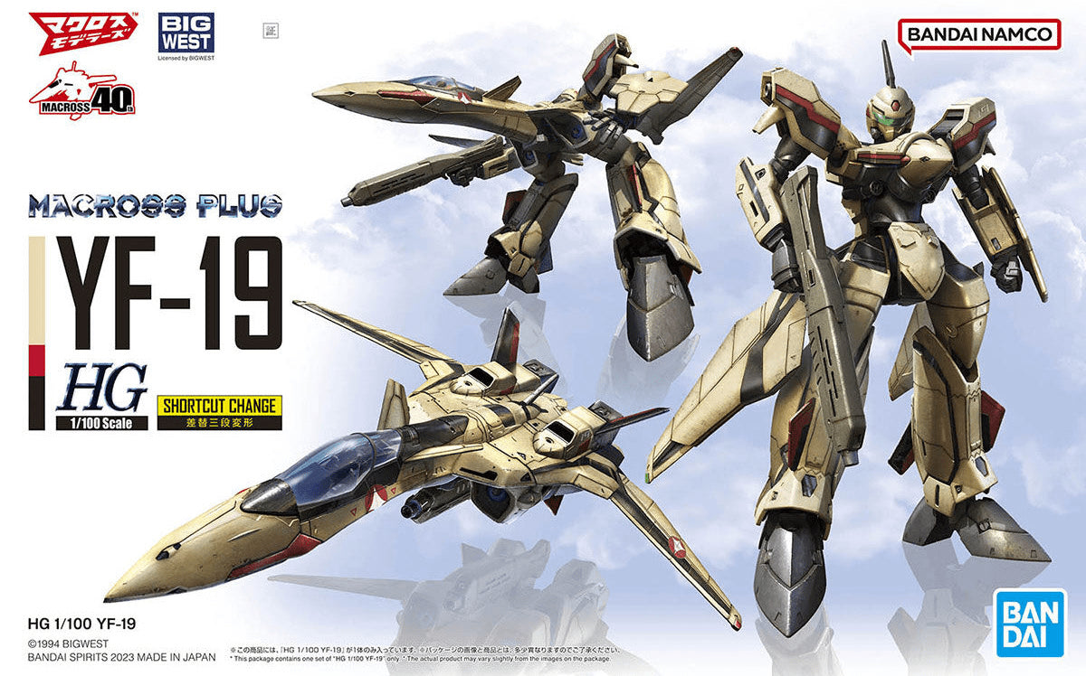 MACROSS - HG 1/100 YF-19 - Model Kit