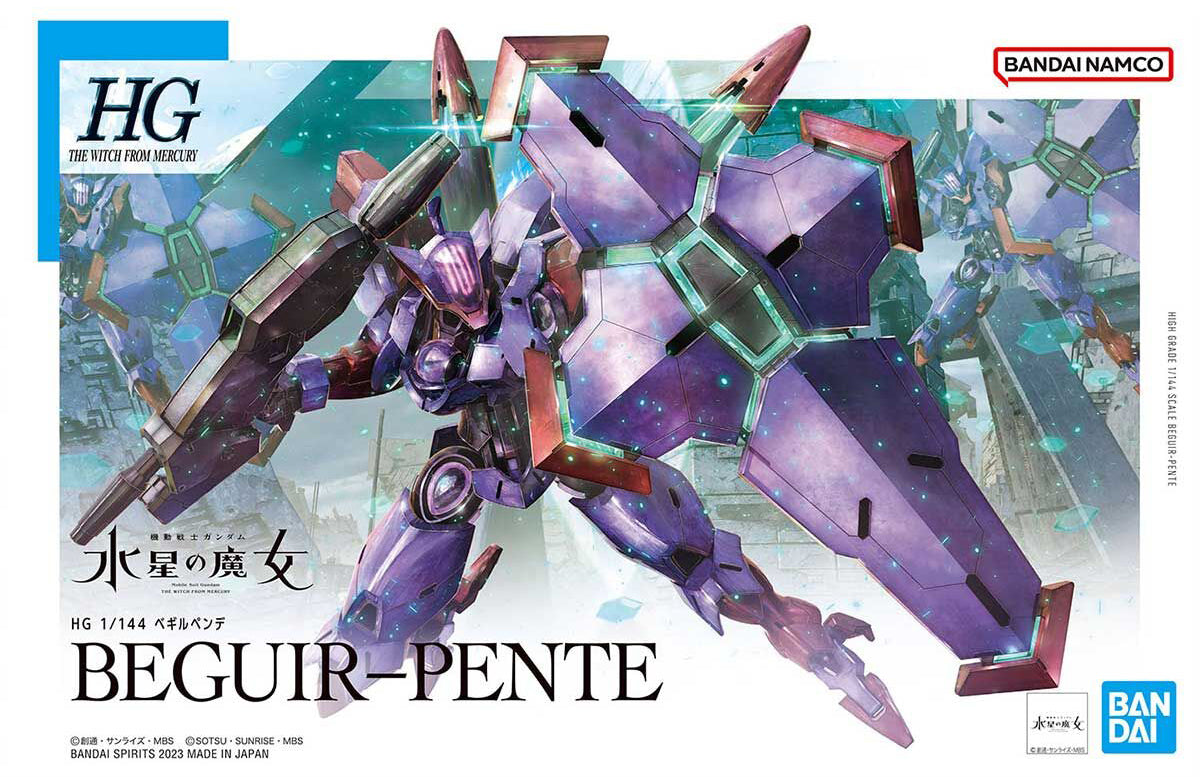 THE WITCH FROM MERCURY - HG 1/144 Beguir-Pente - Model Kit