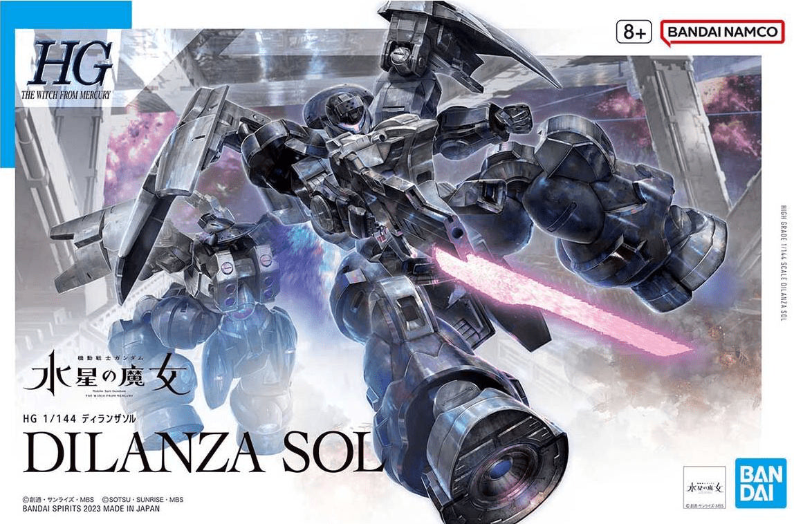 GUNDAM THE WITCH FROM MERCURY - HG 1/44 Dilanza Sol - Model Kit