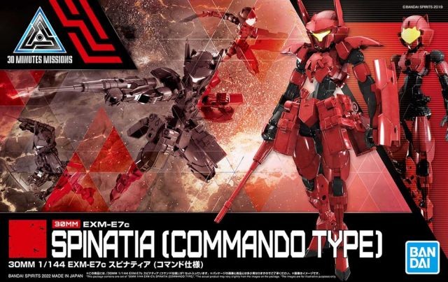 30MM - 1/144 EXM-E7c Spinatia (Commando Type) - Model Kit REPROD