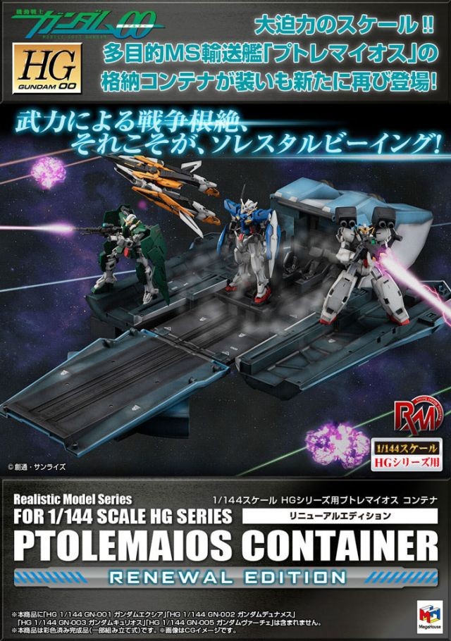 Realistic Model Ptolemaios Container Gundam