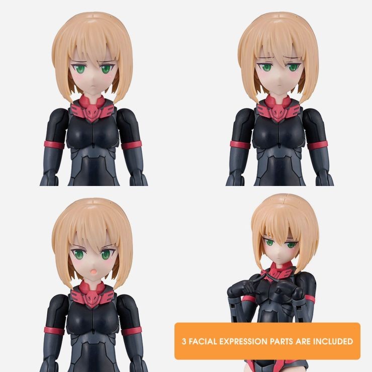 30MS - Option Face Parts Facial Expression Set 5 (Color B) - Model Kit