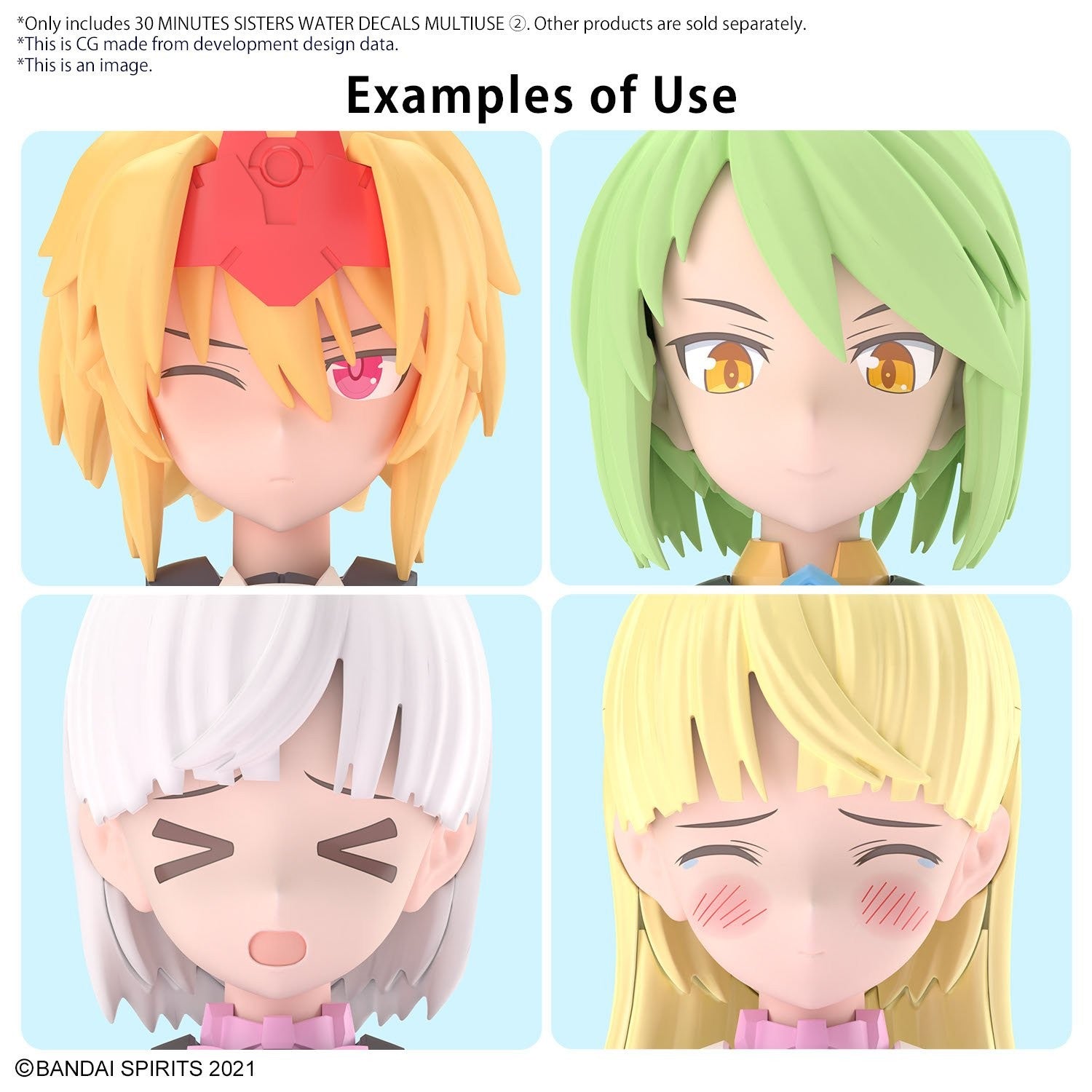 30MS - Water Decals Multiuse 2 - Model Kit