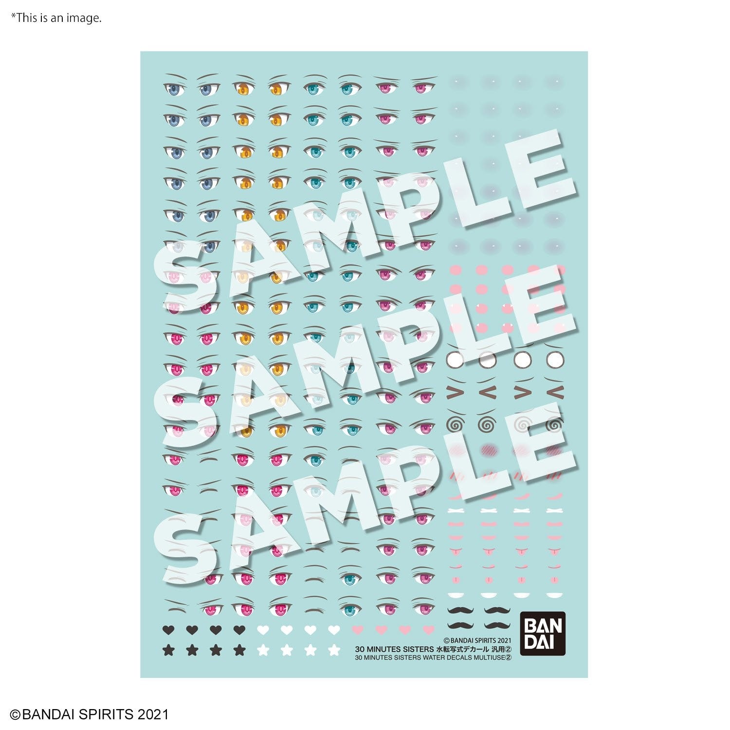 30MS - Water Decals Multiuse 2 - Model Kit