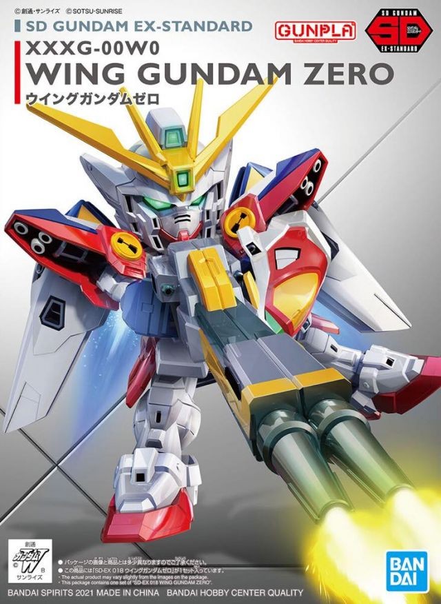 GUNDAM - SD Gundam Ex-Standard Wing Gundam Zero - Model Kit