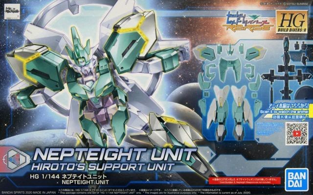 BUILD DIVERS - HGBD:R 1/144 Nepteight Unit - Model Kit