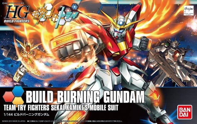 GUNDAM - HGBF 1/144 Build Burning Gundam Sekai Kamiklis - Model Kit