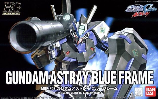 GUNDAM - HG 1/144 Gundam Astray Blue Frame MBF-P03 - Model Kit