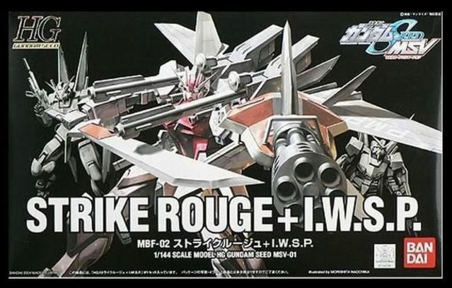 GUNDAM - HG 1/144 Strike Rouge MSV MBF-02 + I.W.S.P. - Model Kit