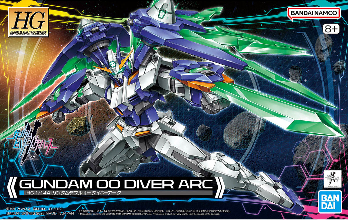 GUNDAM - HG 1/144 Gundam 00 Diver Arc - Model Kit