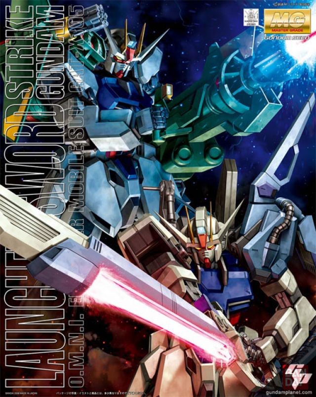 GUNDAM - MG 1/100 Strike Gundam Launcher / Sword - Model Kit