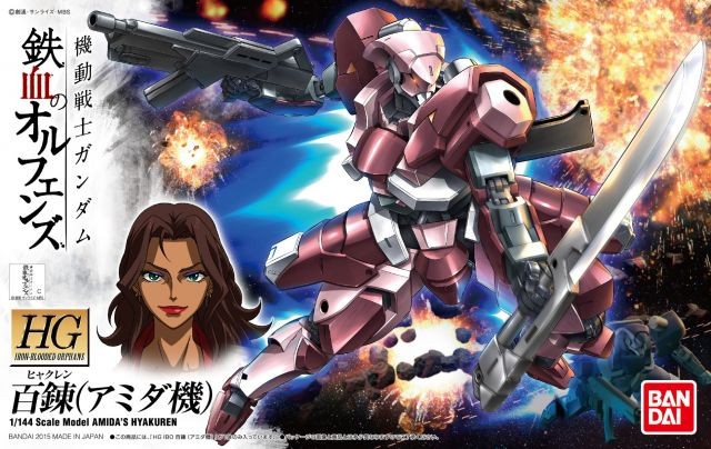 GUNDAM - HG 1/144 Amida's Hyakuren - Model Kit