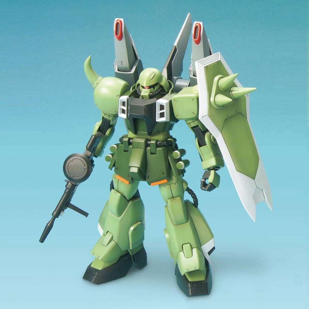 GUNDAM - 1/100 Zaku Warrior + Blaze Wizard & Gunner Wizard - Model Kit