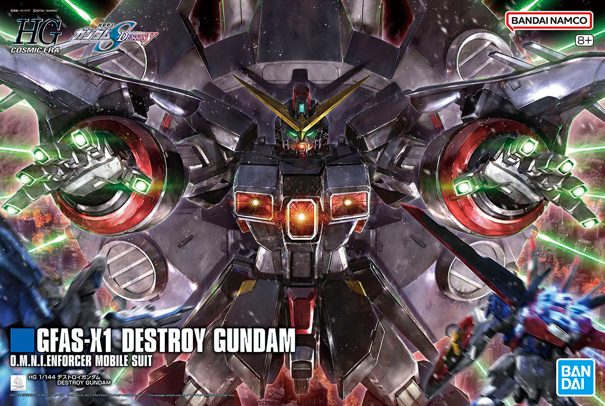 GUNDAM - HG 1/144 Destroy Gundam - Model Kit