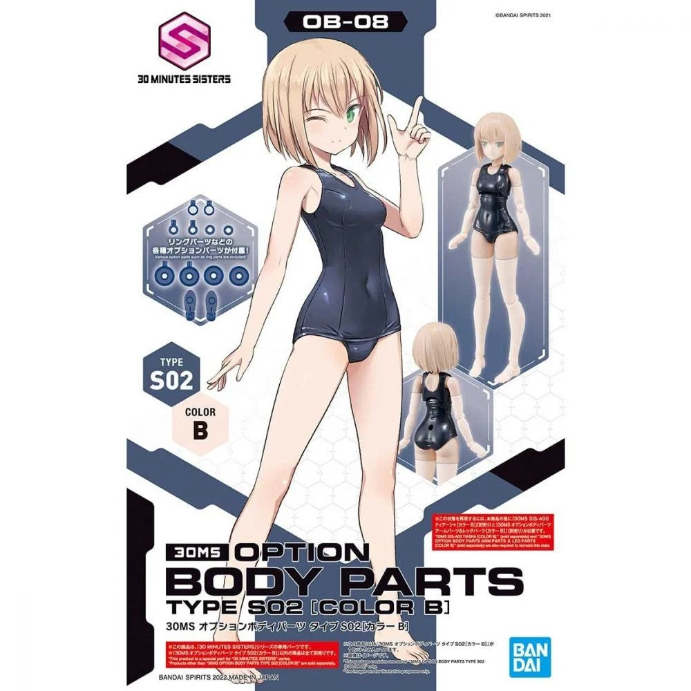 30MS - 30MS Option Body Parts Type S02 (Color B) - Model Kit