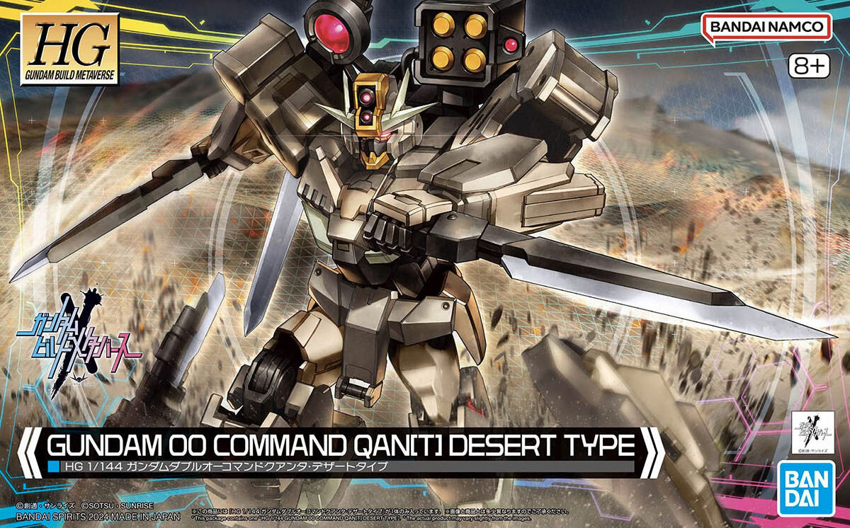 GUNDAM - HG 1/144 Gundam 00 Command Quan(T) Desert Type - Model Kit