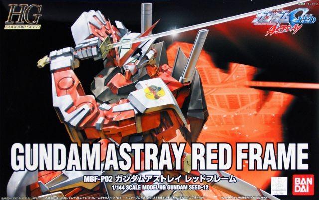 GUNDAM - HG 1/144 Gundam Astray Red Frame MBF-P02 - Model Kit