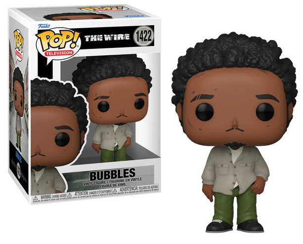 The Wire POP! TV Vinyl Figure Bubbles 9 cm