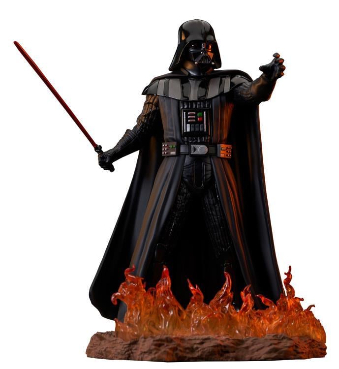 OBI-WAN KENOBI - Darth Vader - Statue Premium Collection 28cm