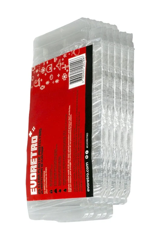 EVORETRO - SNES (Cartridge) - PET Protectors 25 piece