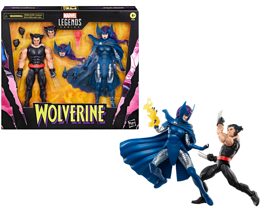 MARVEL - Wolverine vs Psylocke - Figure Legend Series 15cm