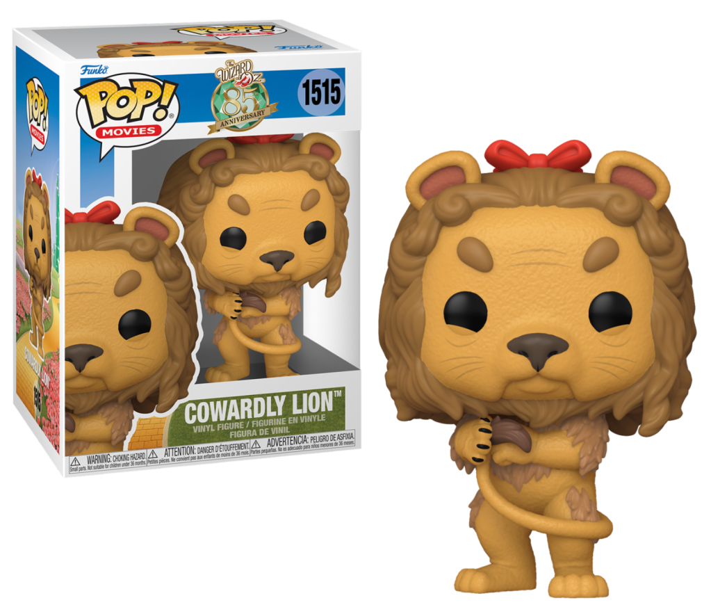 The Wizard of Oz POP! Movies Vinyl Figure Cowardly Lion w/CH(FL) 9 cm Assortment (6)