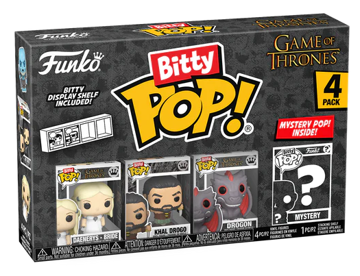 GAME OF THRONES - Bitty Pop 4 Pack 2.5cm - Khaleesi