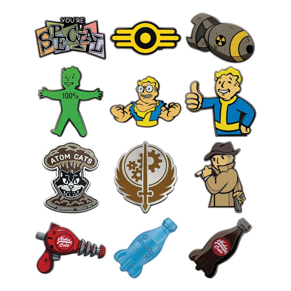 FALLOUT - Mystery Box of 12 Pin Badge