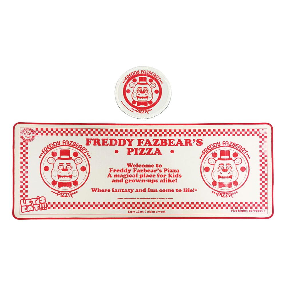 FIVE NIGHTS AT FREDDY'S - XL Desktop Mat + 1 Coaster