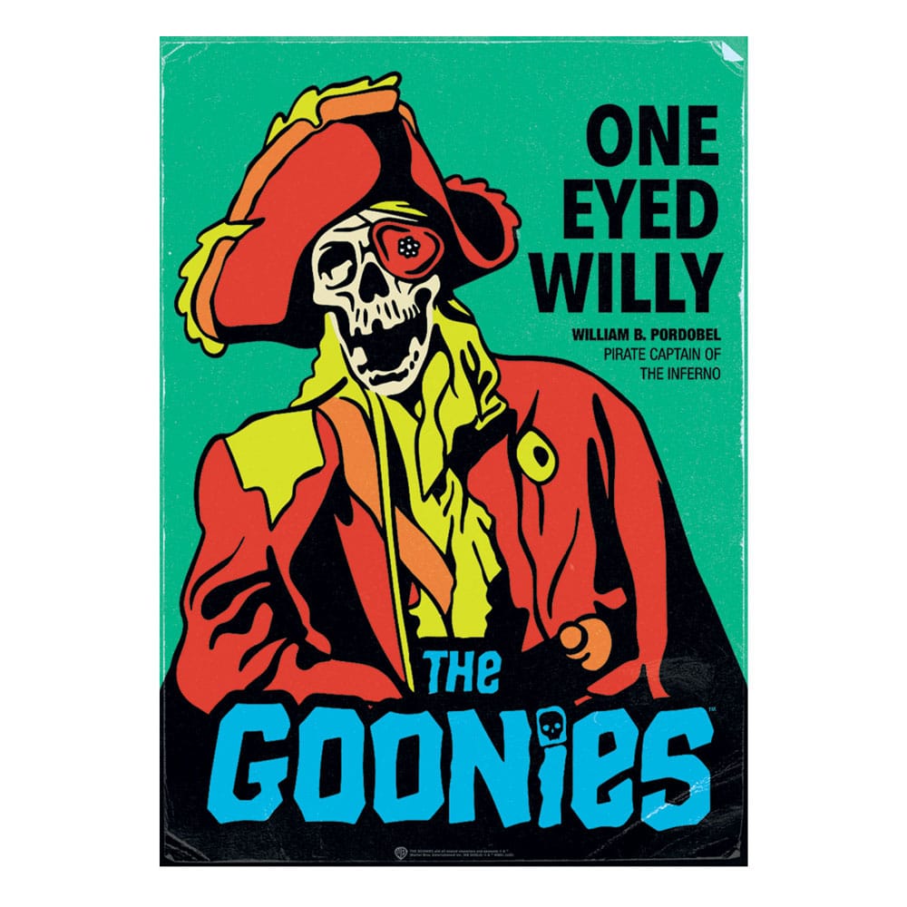 THE GOONIES - One Eyed Willy - Art Print - Limited Edition