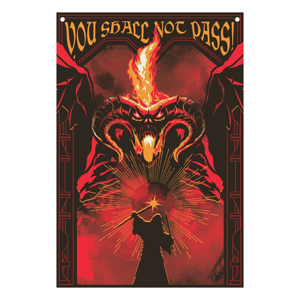 THE LORD OF THE RINGS - Balrog - Wall Banner '125 x 85 cm'