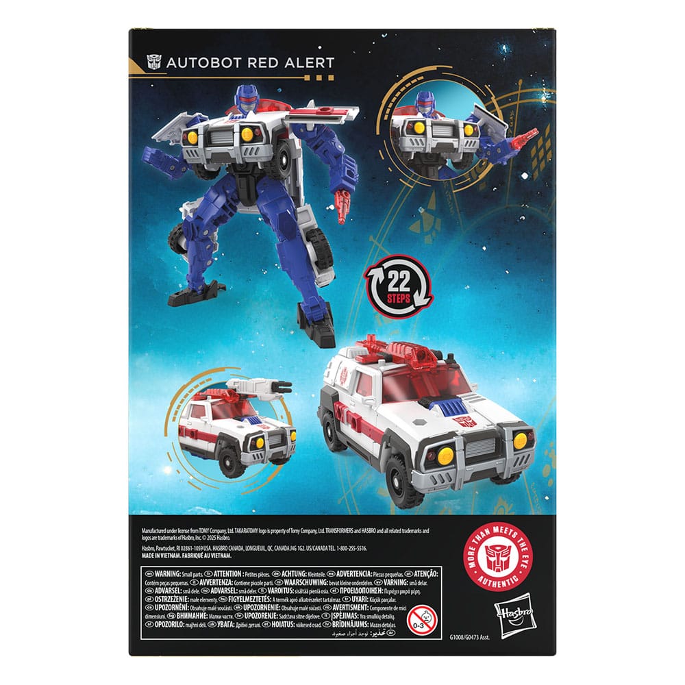TRANSFORMERS - Autobot Red Alert - Figure Age of the Primes 17cm