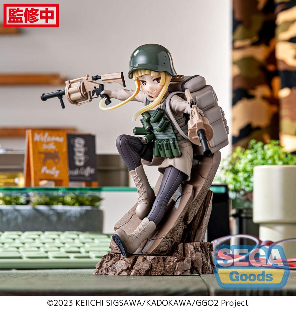 SWORD ART ONLINE GUN GALE ONLINE - Fukaziroh - Statue Luminasta 18cm