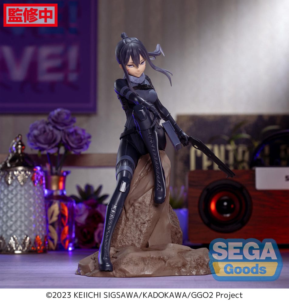 SWORD ART ONLINE GUN GALE ONLINE - Pitohui - Statue Luminasta 20cm