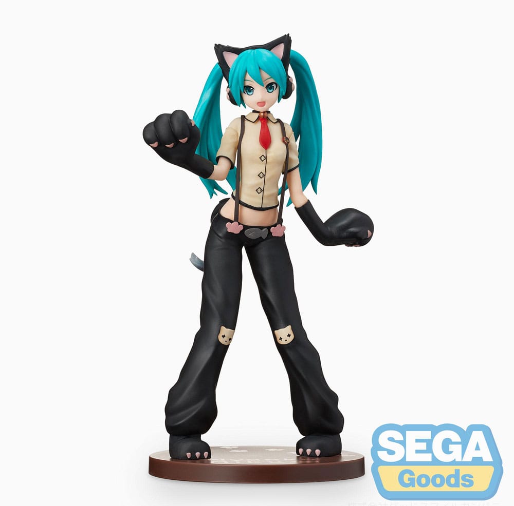 HATSUNE MIKU - Hatsune Miku Kitty - Statuette Arcade 23cm