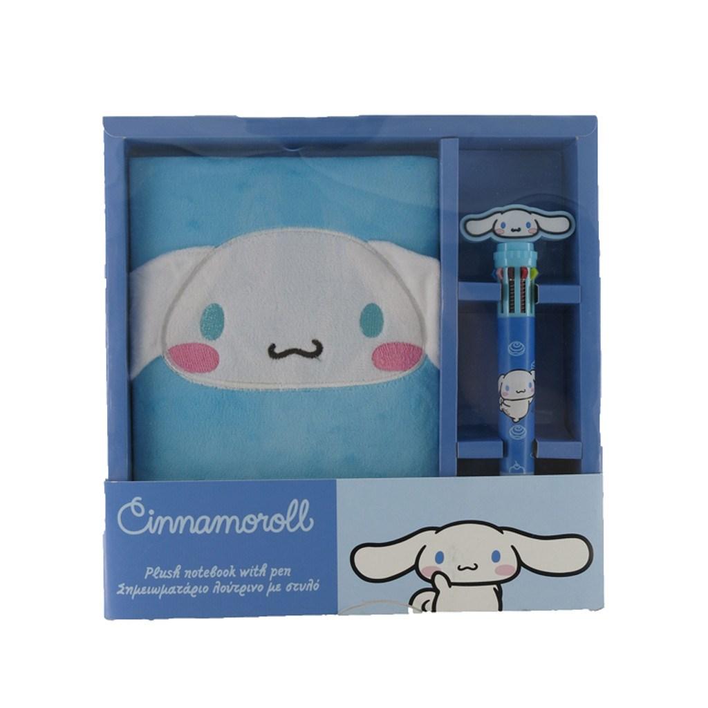 [PREORDER] CINNAMOROLL - Gift Set Plush A5 Notebook + 3D Pen