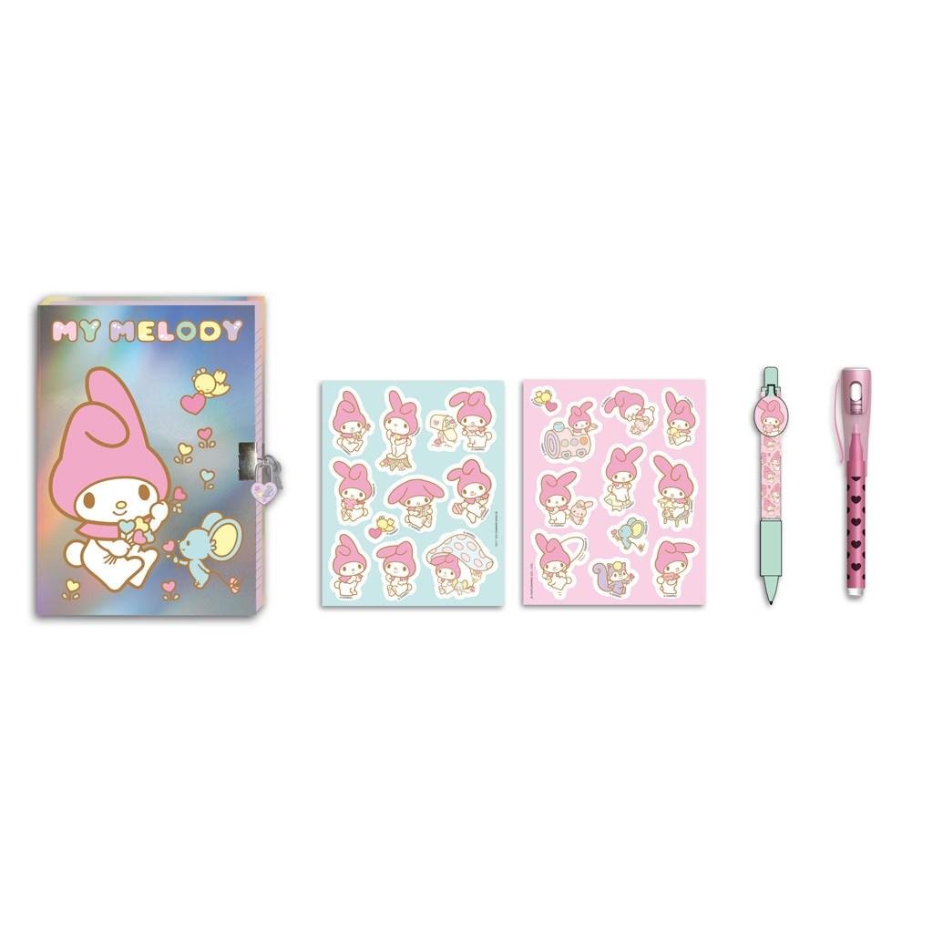 [PREORDER] MY MELODY - Gift Box Diary with lock + accessories