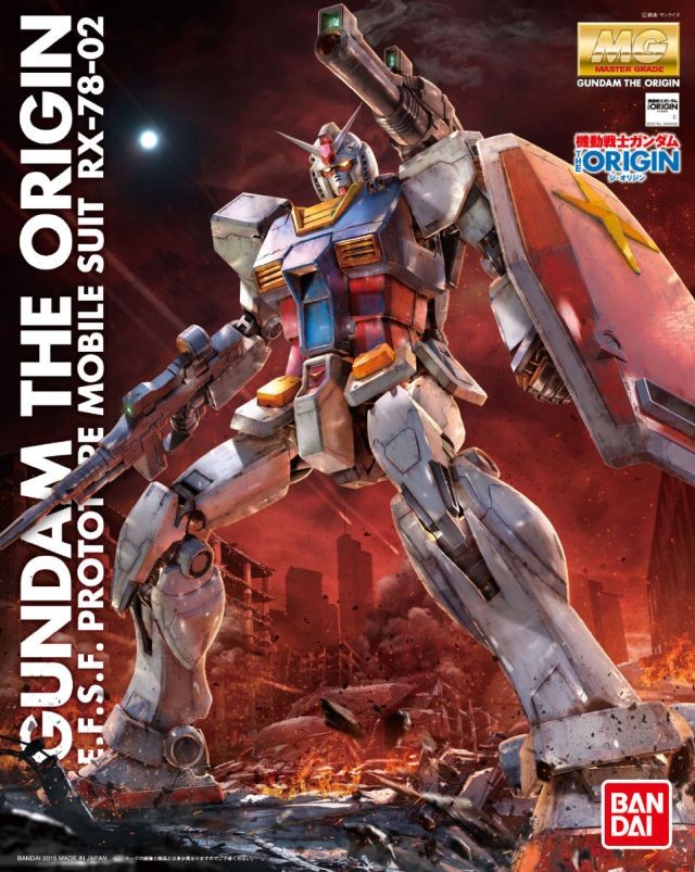 [PREORDER] MG RX-78-02 Gundam (Gundam The Origin Ver.)