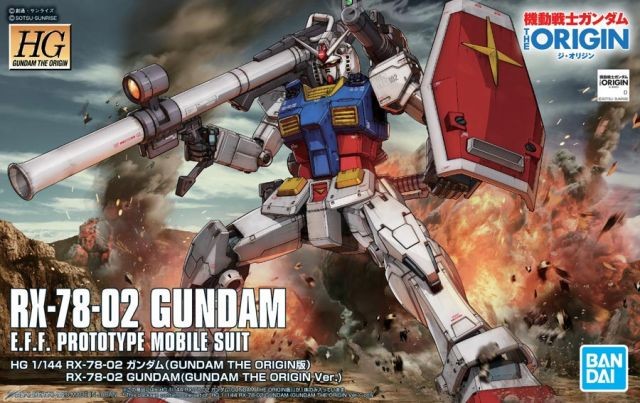 [PREORDER] HG RX-78-02 Gundam (Gundam The Origin Ver.)