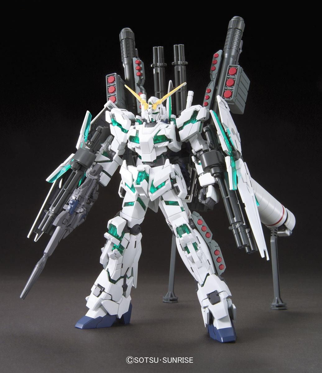 HGUC RX-0 Full Armor Unicorn Gundam (Destroy Mode) Green Color Ver.