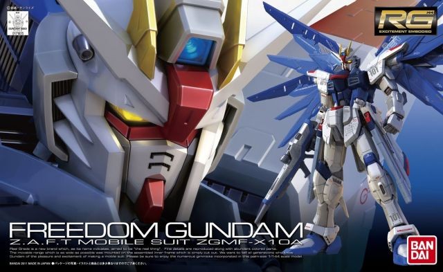 RG 05 ZGMF-X10A Freedom Gundam