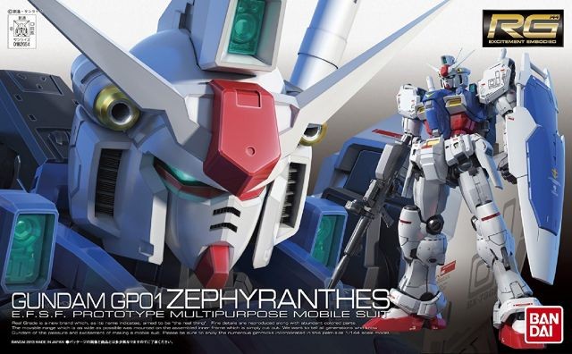 [PREORDER] RG 12 RX-78GP01 Gundam GP01 Zephyranthes