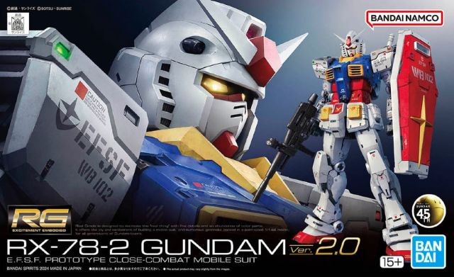 RG 40 RX-78-2 Gundam Ver. 2.0