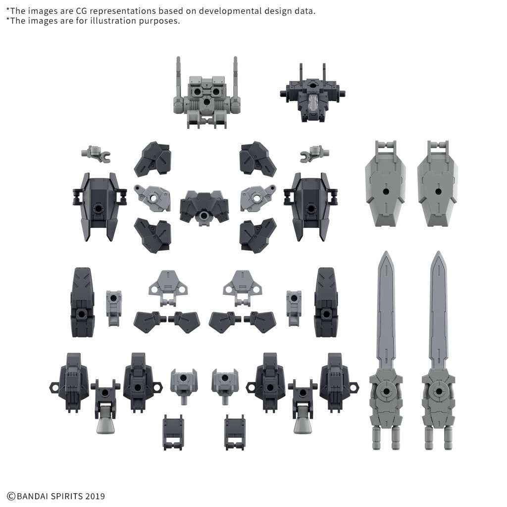 [PREORDER] 30MM Option parts set 20 full armor unit