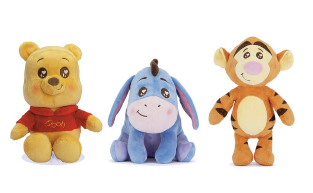 [PREORDER] WINNIE & Friends - Kawaii - Assorment of 8 Plushs 25cm - 3 Models